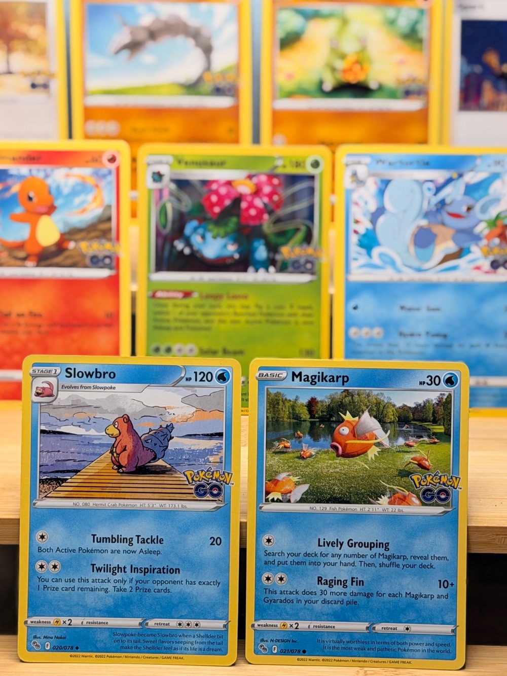 Lot of 9 Pokémon GO Cards